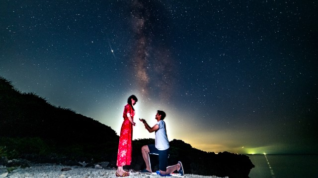 沖縄恩納村で楽しめる星空フォトツアー
